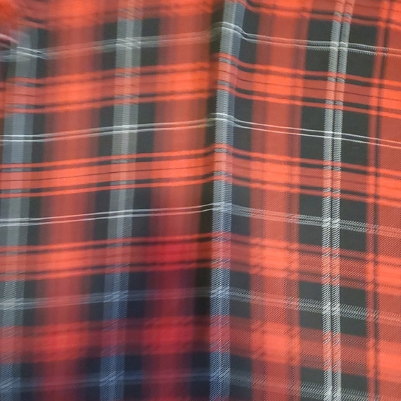 Red and Black Plaid Blouse - Picture 6 of 6